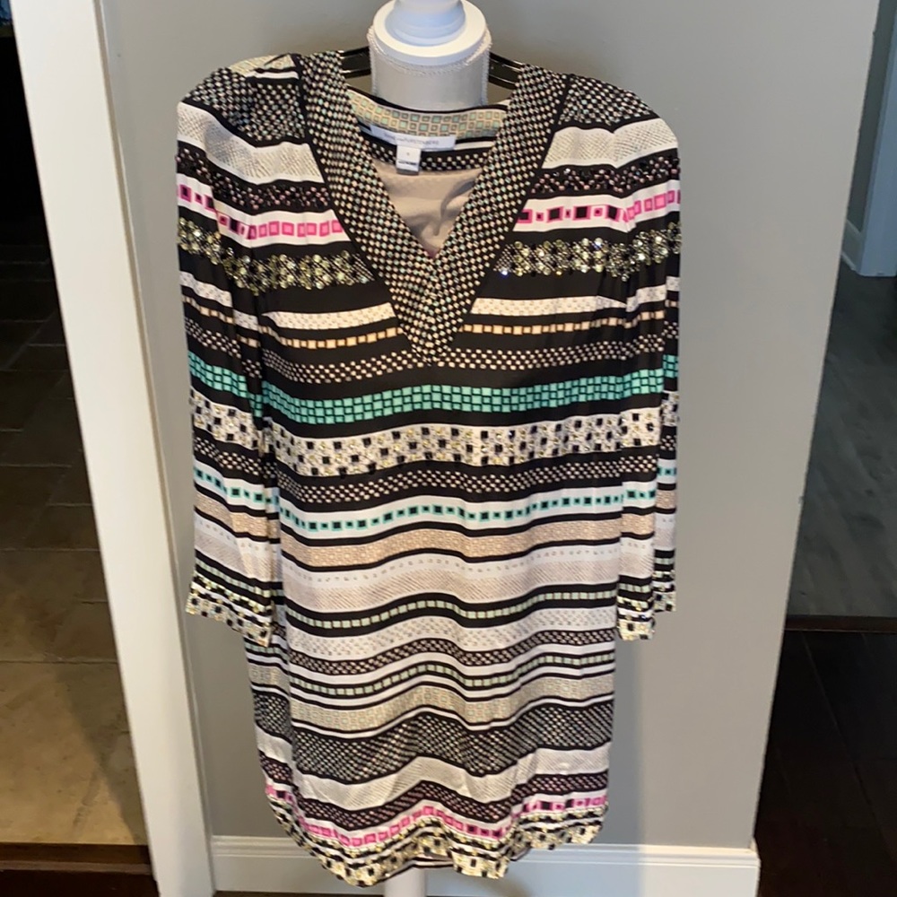 Diane Von Furstenburg Midi with Jewel Accents